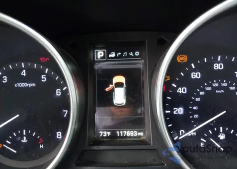 2017 Hyundai Santa Fe Sport 2.4L из США, поврежденный, VIN 5XYZU3LB1HG433214